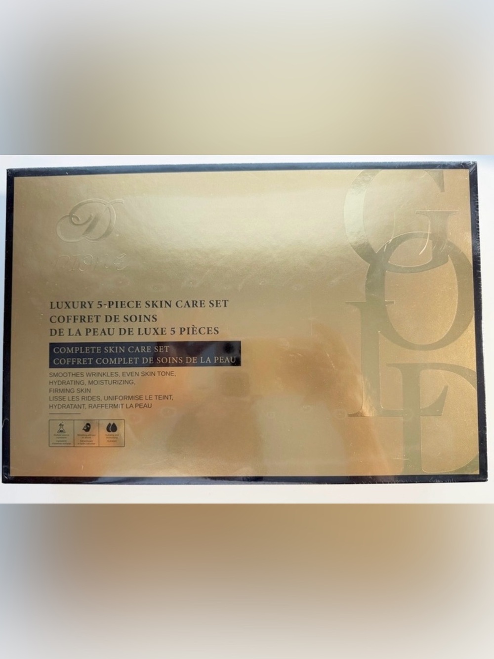 Luxury Diane 5-Piece Skin Care Set – Gold